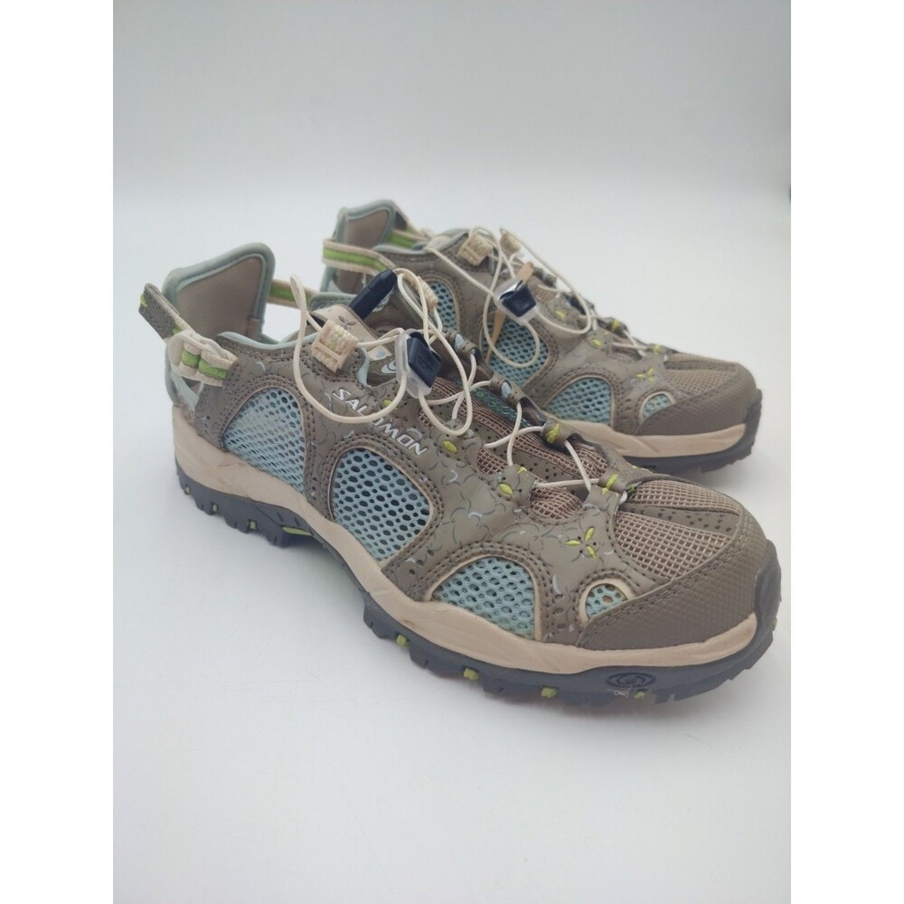 Salomon Tech-Amphibian 3 Women's Size 6.5 Shoes Sandal Hiking Sneakers blue gray